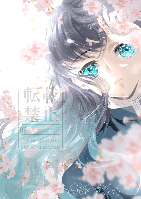 桜が散る前に・・君 