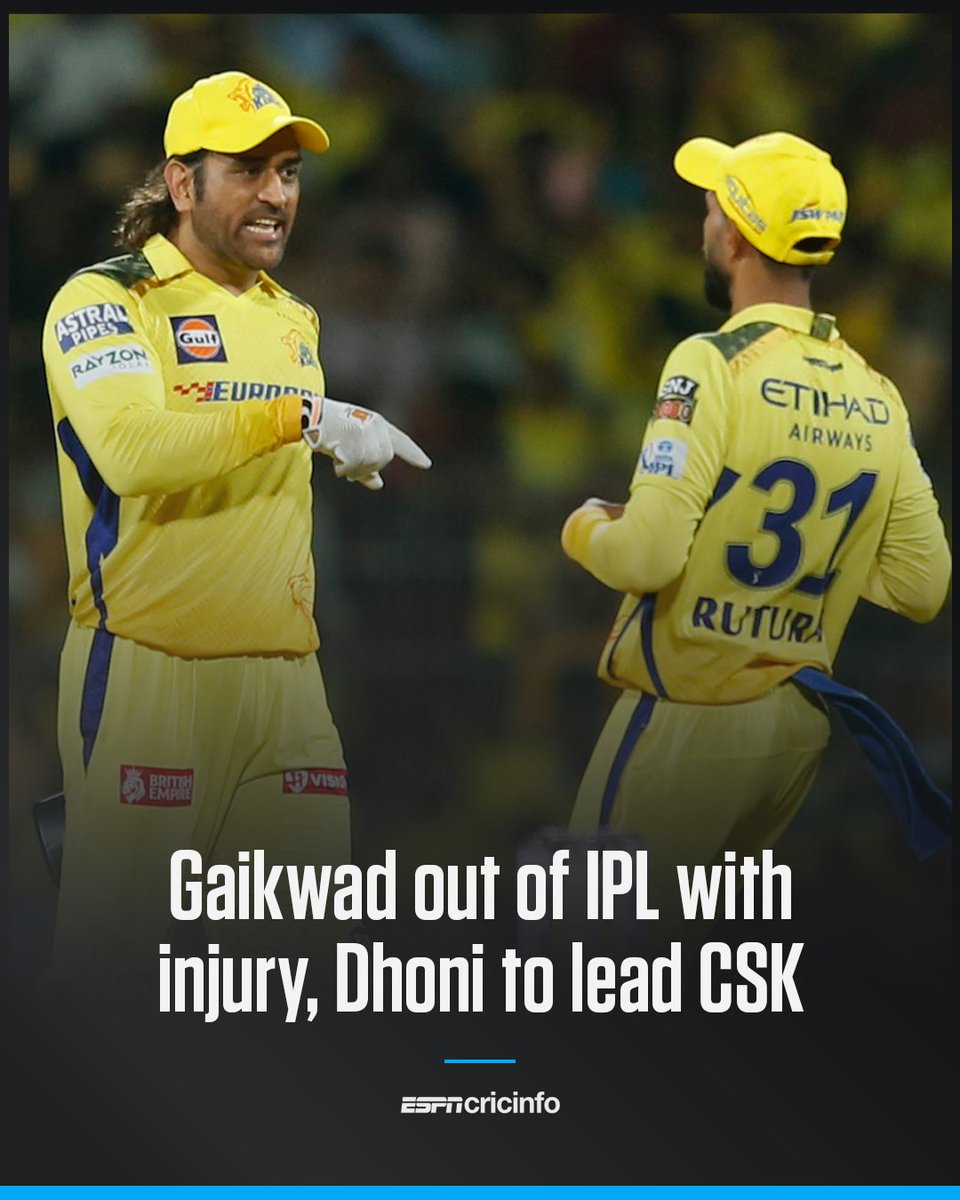 DhoniArmyRJ's tweet photo. THALA MS DHONI - ONCE AGAIN - THE CAPTAIN OF CSK IN IPL 2025. https://t.co/jcuxpmKiwC