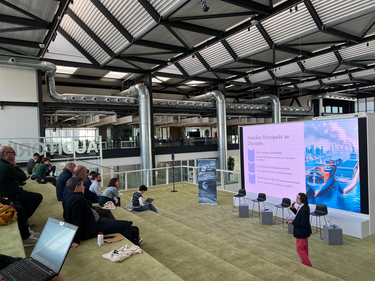 Ignis (@ignisguide) on Twitter photo Big day for #VesselChain at #INNOLABLOGรSTICA! ๐ข
<a href="/Fran__Sarr/">Francisco Sarrias</a> presented the Maritime #SupplyChain project powered by #Ignis #blockchain โ sparking great interest in how it brings transparency & efficiency to Maritime Logistics.
๐ buff.ly/My1umNn Big day for #VesselChain at #INNOLABLOGรSTICA! ๐ข
<a href="/Fran__Sarr/">Francisco Sarrias</a> presented the Maritime #SupplyChain project powered by #Ignis #blockchain โ sparking great interest in how it brings transparency & efficiency to Maritime Logistics.
๐ buff.ly/My1umNn