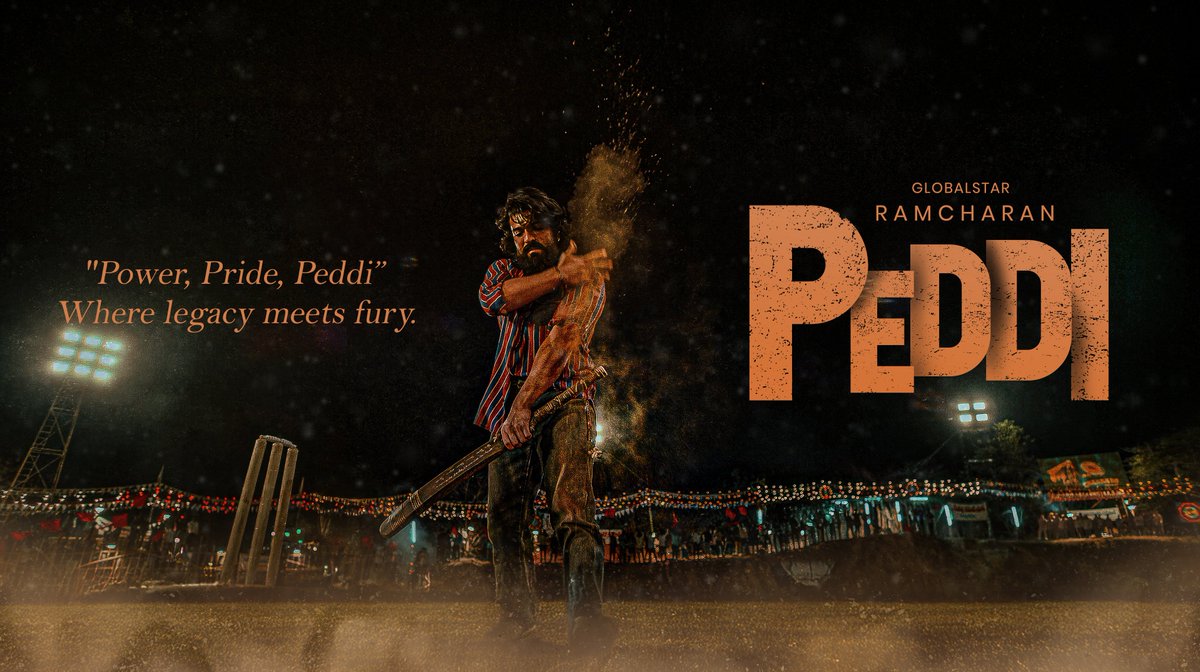 Tolly_Spark's tweet photo. When mass meets madness, you get #PEDDI 🔥
Inspired by the rage, the legacy, and the man himself — #RamCharan 💥
Just a glimpse of what could shake the big screens!
#RamCharan #Peddi #FanMade #MegaPowerstar #MassPoster #PeddiSignatureShot https://t.co/J4yyZsqp95