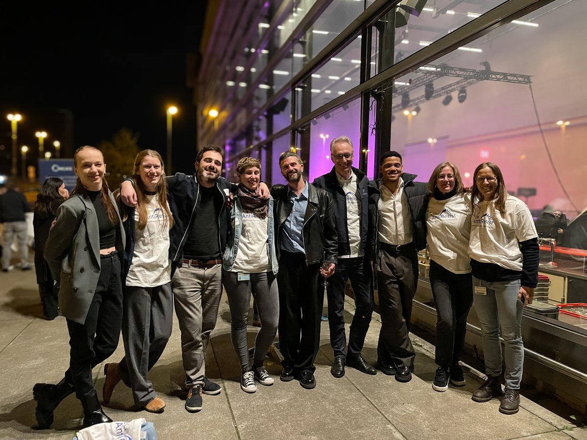 NCCR AntiResist (@nccr_antiresist) on Twitter photo Last night's 🦠Surviving Superbugs – A Dance To Resist🦠 at the Voltahalle, Basel, was a spectacular performance, followed by an apéro with our professors and researchers.
We also welcomed the event's dancers to the <a href="/biozentrum/">Biozentrum, University of Basel</a> today to see the origins of their dance in the lab! Last night's 🦠Surviving Superbugs – A Dance To Resist🦠 at the Voltahalle, Basel, was a spectacular performance, followed by an apéro with our professors and researchers.
We also welcomed the event's dancers to the <a href="/biozentrum/">Biozentrum, University of Basel</a> today to see the origins of their dance in the lab!