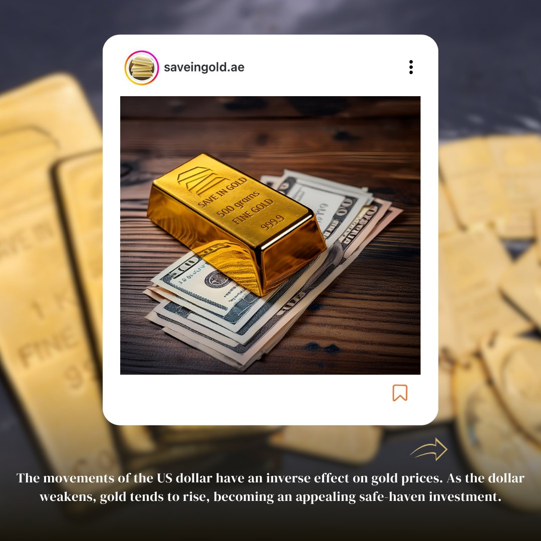 SaveInGoldUAE's tweet photo. 💰 What affects gold prices? 🔶
1️⃣ Dollar &amp; gold movement
2️⃣ Inflation
3️⃣ Interest rates
4️⃣ Supply &amp; demand
5️⃣ Global events
6️⃣ Central bank actions
7️⃣ Weak stock markets
Are you investing in gold? 💬👇
#Gold #Investing #Economy #GoldPrices https://t.co/edi1ID3ZfB