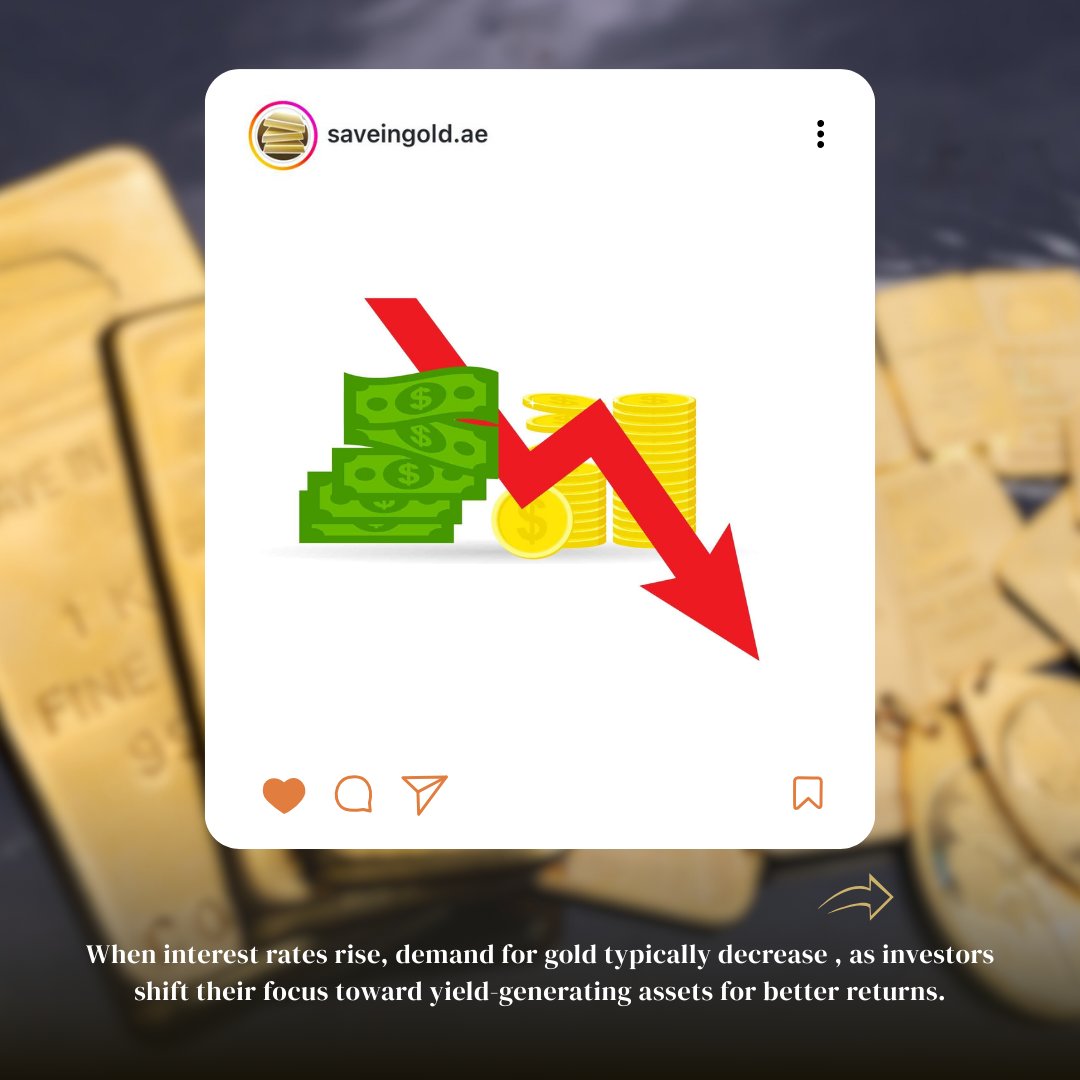 SaveInGoldUAE's tweet photo. 💰 What affects gold prices? 🔶
1️⃣ Dollar &amp; gold movement
2️⃣ Inflation
3️⃣ Interest rates
4️⃣ Supply &amp; demand
5️⃣ Global events
6️⃣ Central bank actions
7️⃣ Weak stock markets
Are you investing in gold? 💬👇
#Gold #Investing #Economy #GoldPrices https://t.co/edi1ID3ZfB