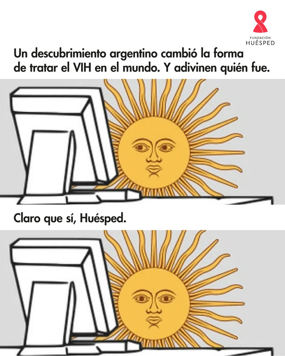 Si bancás la ciencia argentina, bancás a Huésped.🇦🇷✊

En el Día del investigador/a científico/a, te contamos cómo a partir de un estudio que realizamos se demostró que la terapia doble para el VIH es ALTAMENTE EFICAZ ⭐⭐⭐