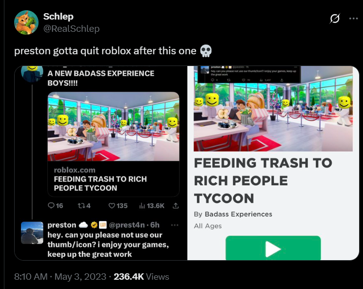 Schlep tweet media