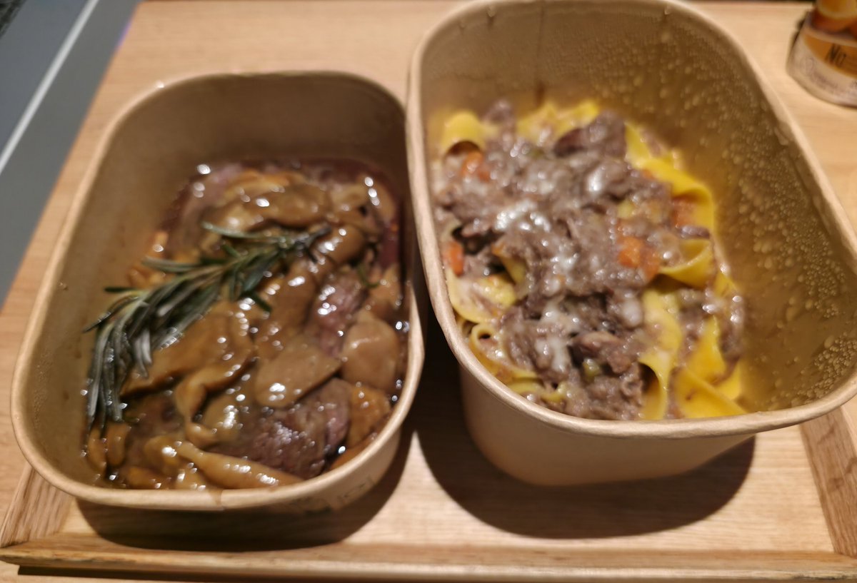 Italian food today for late lunch.