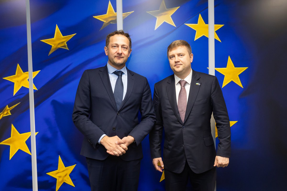 Brussels. Held a meeting with @ChansenEU. 
We have a common vision that decision on trade between Ukraine and EU after June 5 should be balanced, mutually beneficial and contribute to stability for farmers, consumers on both sides of the border