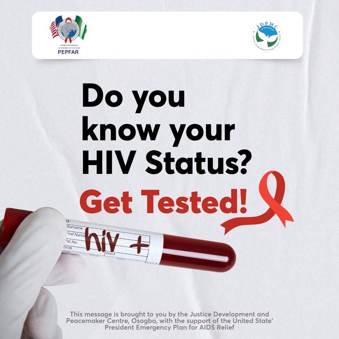 SirBosun's tweet photo. Know your status!  Get tested for HIV today!
#KnowYourStatus https://t.co/7wrga73oSx