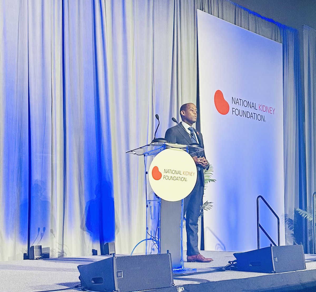 Aisha Shaikh (@aishaikh) on Twitter photo National Kidney Foundation President Dr. Kirk Campbell delivering the presidential address at the NKF plenary session 👏🏽👏🏽👏🏽
#NKFClinicals <a href="/kirkcampbell/">Kirk Campbell</a> National Kidney Foundation President Dr. Kirk Campbell delivering the presidential address at the NKF plenary session 👏🏽👏🏽👏🏽
#NKFClinicals <a href="/kirkcampbell/">Kirk Campbell</a>