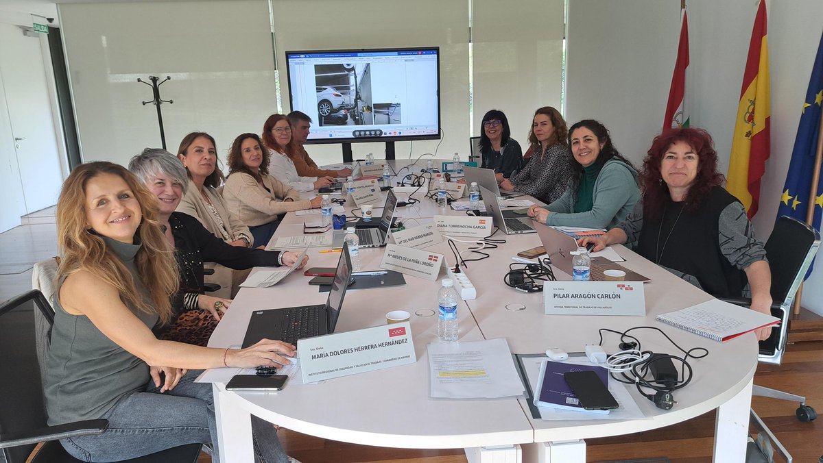 INSST_MITES_GOB's tweet photo. 🗣️Hoy, han participado representantes del #INSST en la trigésima sexta reunión del grupo de trabajo de ‘Situaciones de trabajo con exposición potencial a agente químicos peligrosos – #BASEQUIM’

🤝Organizada por el Centro Tecnológico de La Rioja https://t.co/FOAx2dgy7g