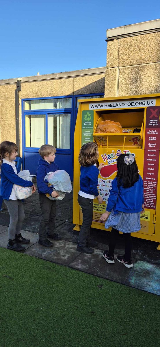 Mandy Hammond (@mandyhammond1) on Twitter photo We are seeking to place <a href="/HeelToeCharity/">Heel & Toe Charity👣</a>👣,charity recycling bins at locations in the North East. Donating unwanted clothing, toys, & bric-a-brac. This reduces waste & we receive a donation from <a href="/ltd_ecs/">Ecs Textiles Ltd</a>
♻️👖🧦👜👟
Can you help? Email: mandy@heelandtoe.org.uk
#BizHour #NEFollowers We are seeking to place <a href="/HeelToeCharity/">Heel & Toe Charity👣</a>👣,charity recycling bins at locations in the North East. Donating unwanted clothing, toys, & bric-a-brac. This reduces waste & we receive a donation from <a href="/ltd_ecs/">Ecs Textiles Ltd</a>
♻️👖🧦👜👟
Can you help? Email: mandy@heelandtoe.org.uk
#BizHour #NEFollowers