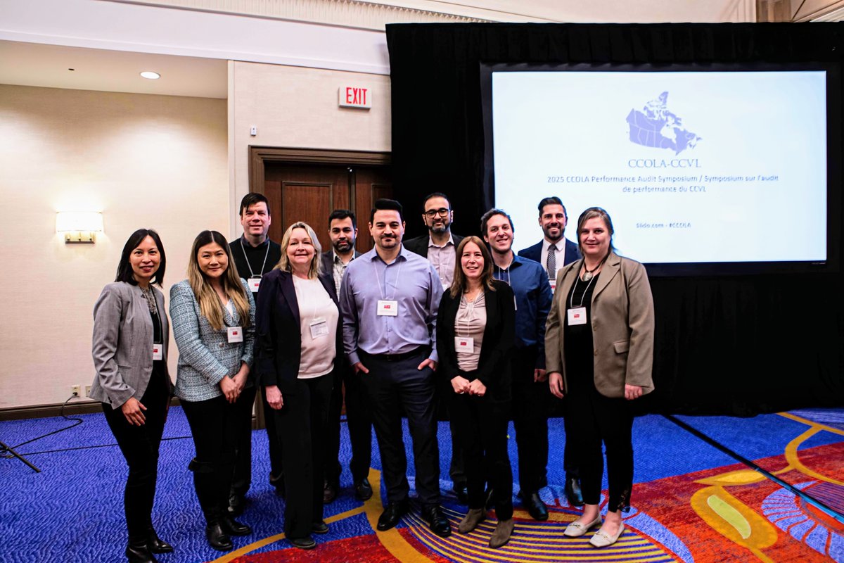 Les 7 et 8 avril, notre comité exécutif et nos directeurs de l'audit de performance ont participé au Symposium sur l'audit de performance du Conseil canadien des vérificateurs législatifs (CCVL) à Ottawa.