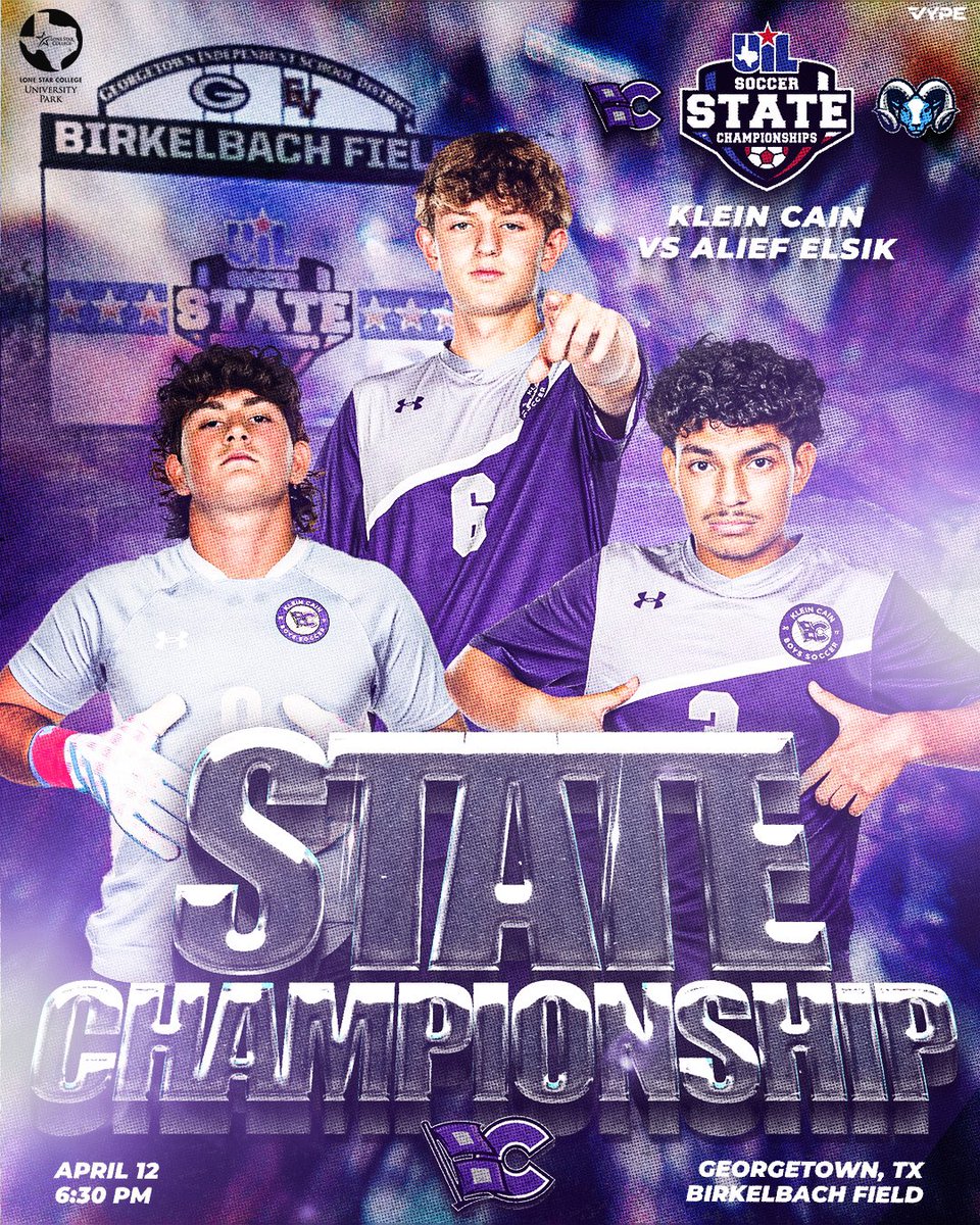 Saturday is the big day!! 🎉⚽️
Save the date to cheer on the Hurricanes! 
#REIGNCAIN