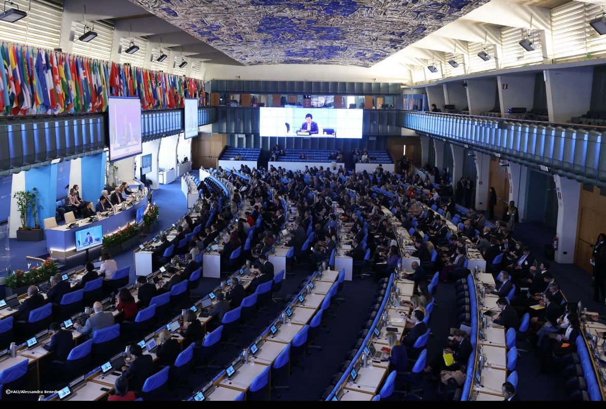 SRBinItaly's tweet photo. Serbia 🇷🇸 participates at the #CL177, 7-11 April, expressing its readiness to working together in order to turn global challenges into opportunities and be prepared for the biennial #FAO Conference in June.
@FAO @MFASerbia @poljoprivredaRS https://t.co/gfBDplLiQd