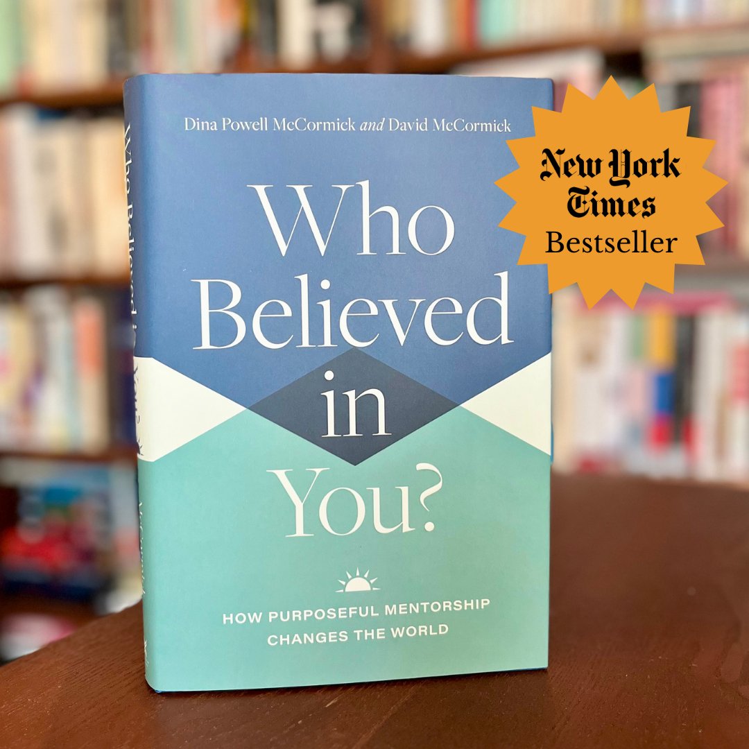 HarperCollins Leadership (@hcleadership) on Twitter photo "Who Believed In You" by <a href="/DinaPowellMcC/">Dina Powell McCormick</a> and <a href="/DaveMcCormickPA/">Dave McCormick</a> is an instant New York Times #bestseller!
Through unleashing the power of transformative mentorship, you can change someone’s life—and that can change the world.
Order your copy today at whobelievedinyou.com #NYT "Who Believed In You" by <a href="/DinaPowellMcC/">Dina Powell McCormick</a> and <a href="/DaveMcCormickPA/">Dave McCormick</a> is an instant New York Times #bestseller!
Through unleashing the power of transformative mentorship, you can change someone’s life—and that can change the world.
Order your copy today at whobelievedinyou.com #NYT