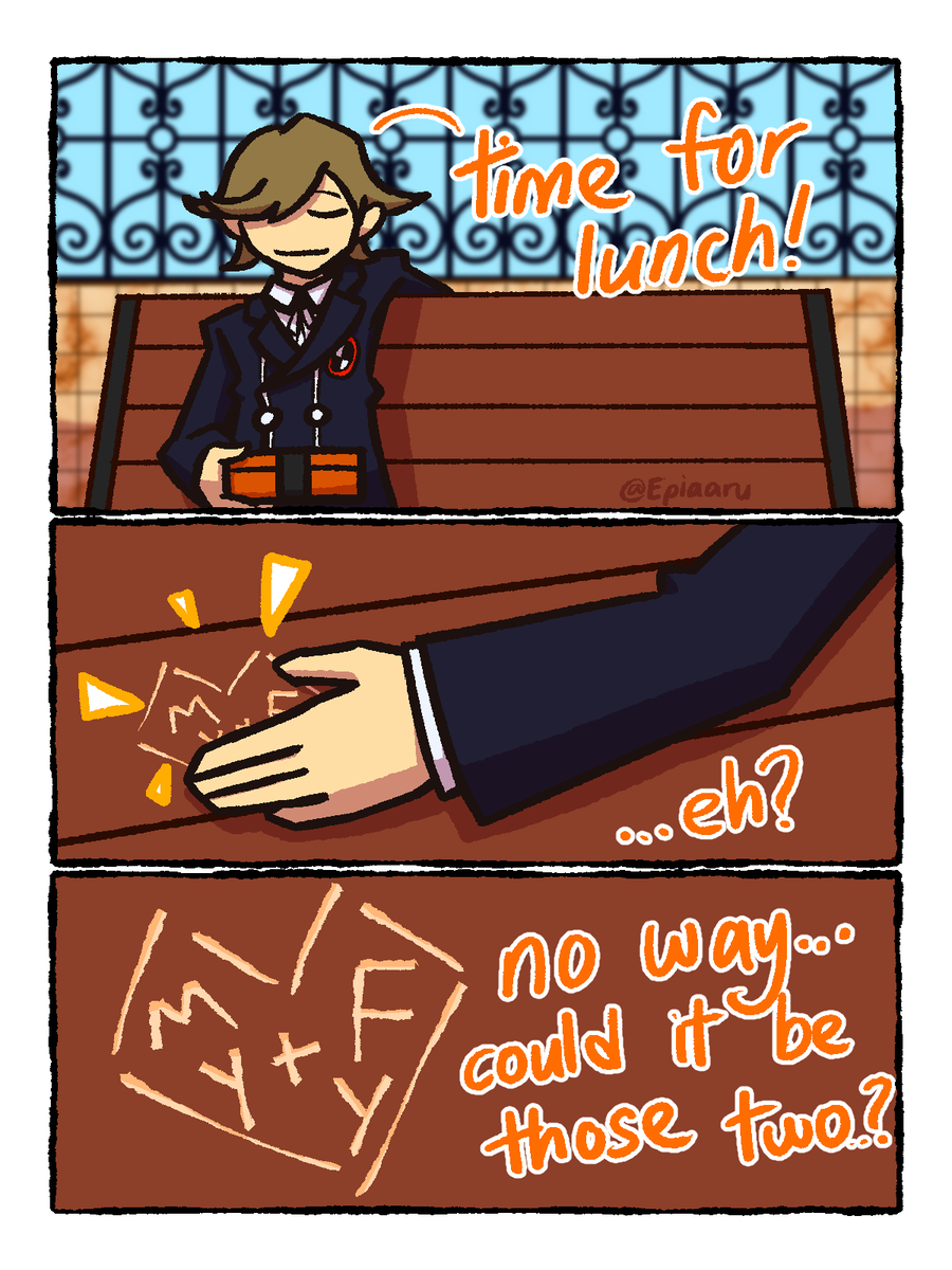 Epiaaru's tweet photo. an older ken discovers something at gekkoukan high...

#Persona3 #KenAmada #FuukaFriday #fuukoto https://t.co/pV5YKWgiLp