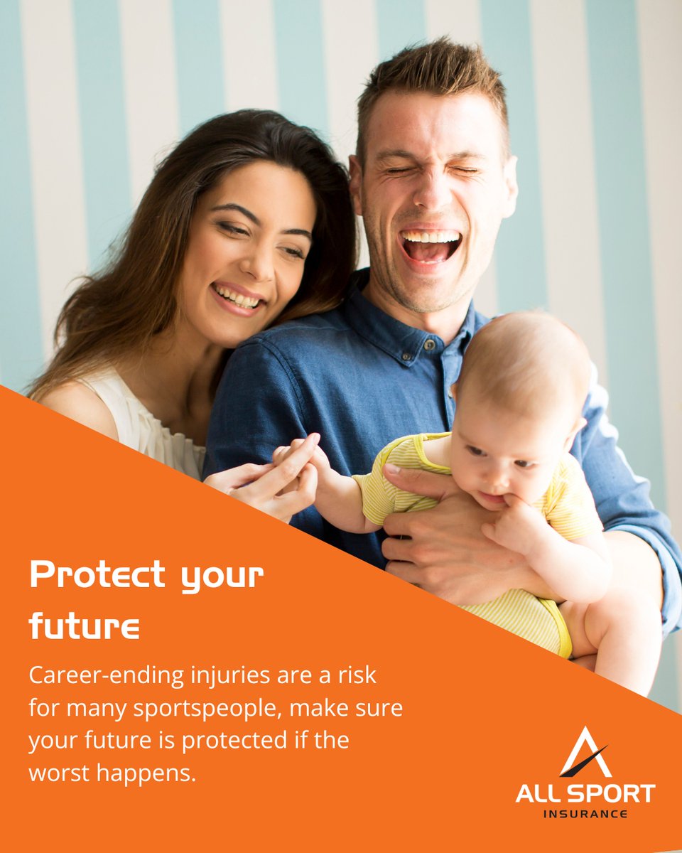 ⏩ Protect your future with Career Ending Insurance. 

If you are injured or become so unwell you can no longer play sport professionally, career-ending injury insurance can provide you with a tax-free lump sum. 

Find out more here ⬇️ allsportinsurance.co.uk/career-ending-…