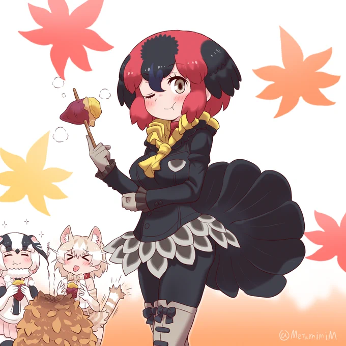 #なにか食べてるフレンズ 