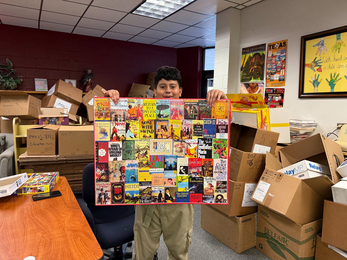 Alief Holub Middle School Library tweet media