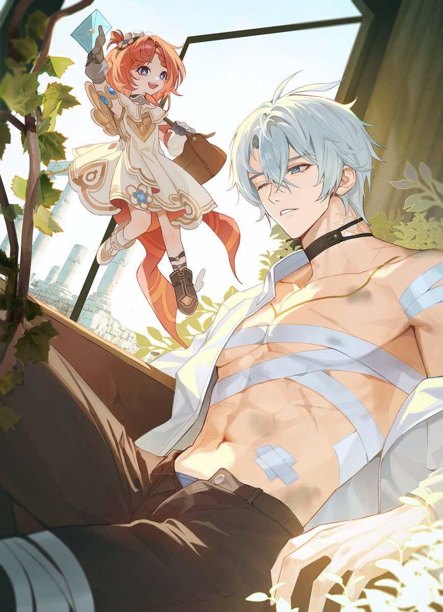 pabiko_'s tweet photo. #Phainon #ファイノン #HonkaiStarrail #崩壊スターレイル https://t.co/7Ji2zlpelJ