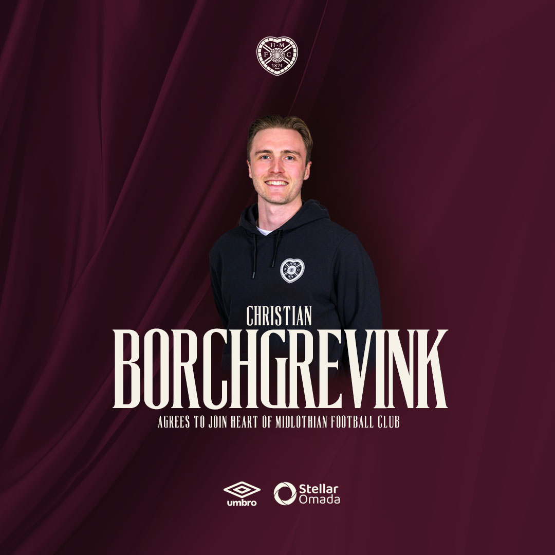 JamTarts's tweet photo. ✍️ We are delighted to confirm that Valerenga captain Christian Borchgrevink will join the club this summer.

The Norwegian right-back has signed a 3-year contract and will make the move to Tynecastle Park for an undisclosed fee once the transfer window opens in June 🤝

ℹ️ 👇