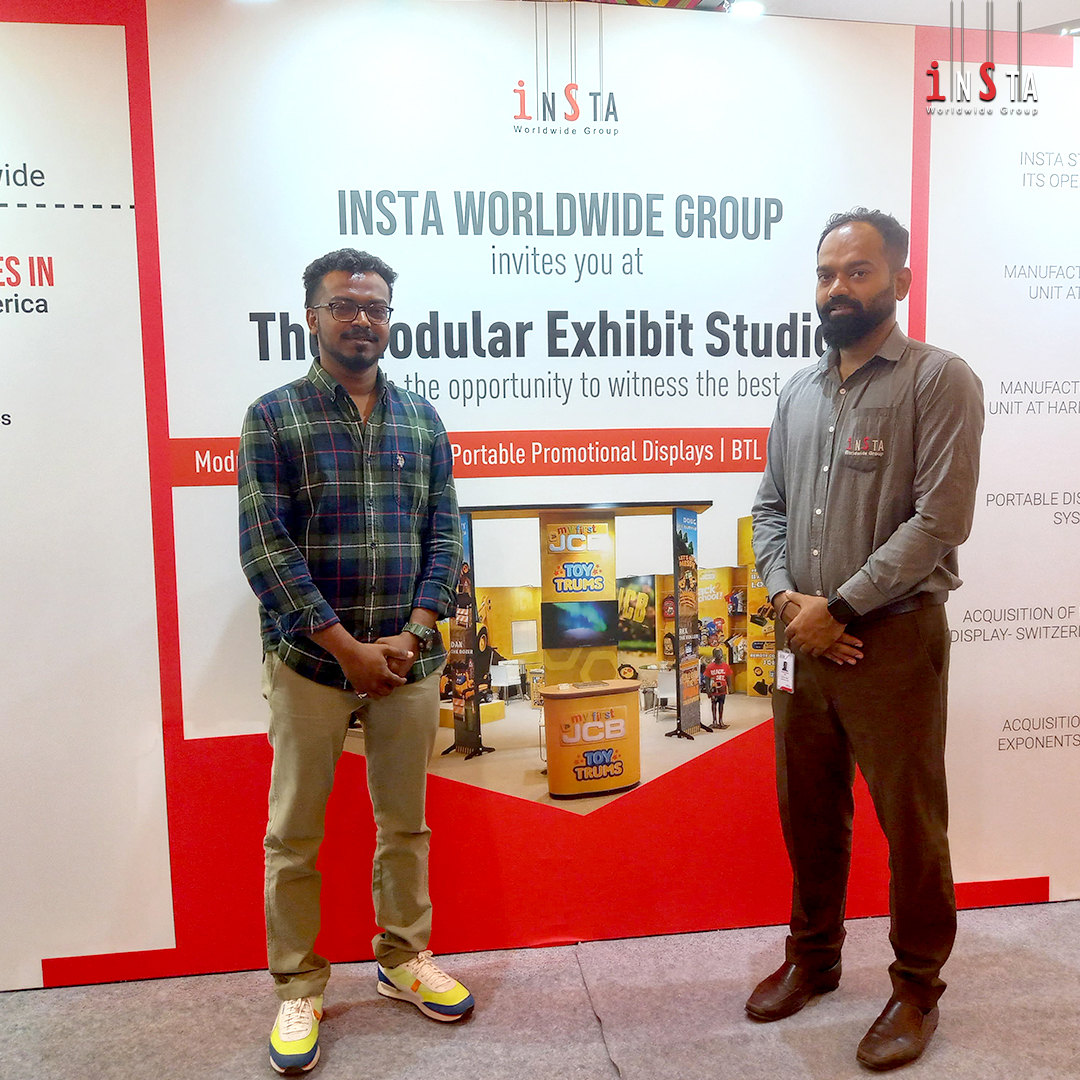 insta_worldwide's tweet photo. Day 1 at The Modular Exhibit Studio was a hit! Join us tomorrow for more insights on modular stalls and promo setups.
.
.
.
#instagroup #modularexhibitstudio #india #exhibitionstalldesigns #boothrental #globalnetworking #events #exhibitionstandbuilder #exhibitionservices https://t.co/pSFb61VbUd