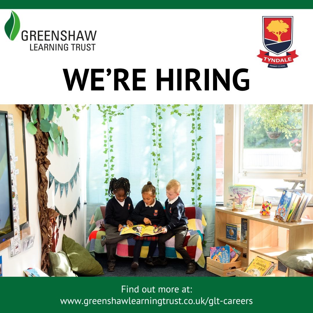 gltrecruitment's tweet photo. We are looking for a Deputy Headteacher at @PrimaryTyndale to provide exceptional leadership alongside the Headteacher.

Full details can be found at https://t.co/MkDWQvj7bU

Closing date is 12/05/25

Please get in touch to arrange a visit! https://t.co/oSoutywDK0