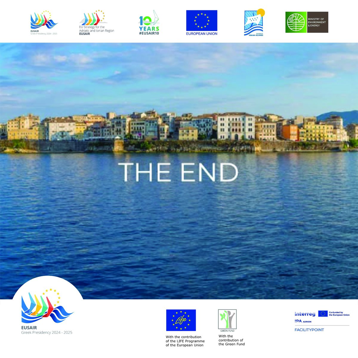 EusairFP's tweet photo. Η εκδήλωση “Επιτάχυνση της προσαρμογής στην κλιματική αλλαγή στην περιοχή Αδριατικής-Ιονίου” ολοκληρώθηκε!  Σας ευχαριστούμε  για τη συμμετοχή, τις εξαιρετικές συζητήσεις και τις πολύτιμες συνεισφορές σας! #EUSAIR10 #LIFEprogramme https://t.co/L6REeZA26D