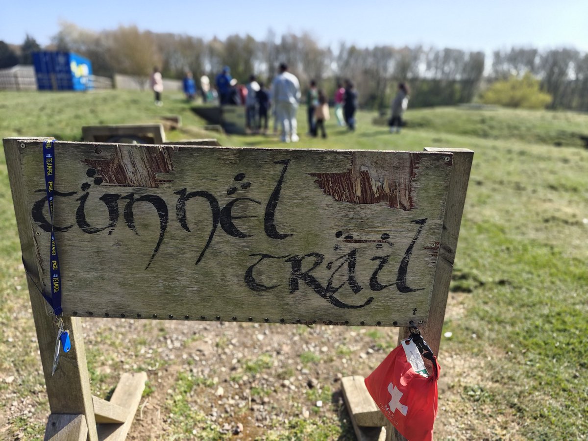 MrRandTindal's tweet photo. After a freezing start raft building, we've enjoyed some archery tag and lunch. Now time for the tun el trail! 🪱 @arktindal #pgl https://t.co/DNdbUDzAvz