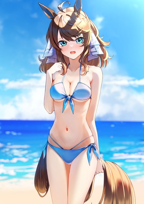 水着デアリングタクト (skeb依頼ありがとうございました!) 