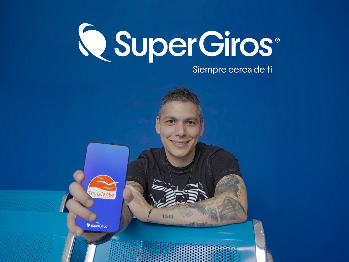 Esto es el inicio de un ecosistema de #MovilidadConPropósito

Hugo Zurek, gerente de SuperGIROS, sobre la alianza con <a href="/TranscaribeSITM/">Transcaribe S.A.</a>  que suma 1.000 nuevos puntos de recarga para una movilidad más accesible e inclusiva.
Lee la noticia completa
bit.ly/Transcaribe-Su…