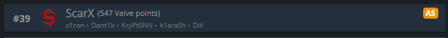We managed to get VRS from the 2 closed tourneys we played.

If there's any tournament organizer out there, we're ready to play tournaments please DO NOT hesitate to msg us and invite us 😄😄

We're ready and hungry to play more!