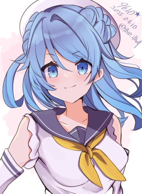 浦風#艦これ版深夜の真剣お絵描き60分一本勝負#艦これ版真剣お絵描き60分一本勝負_20250410 