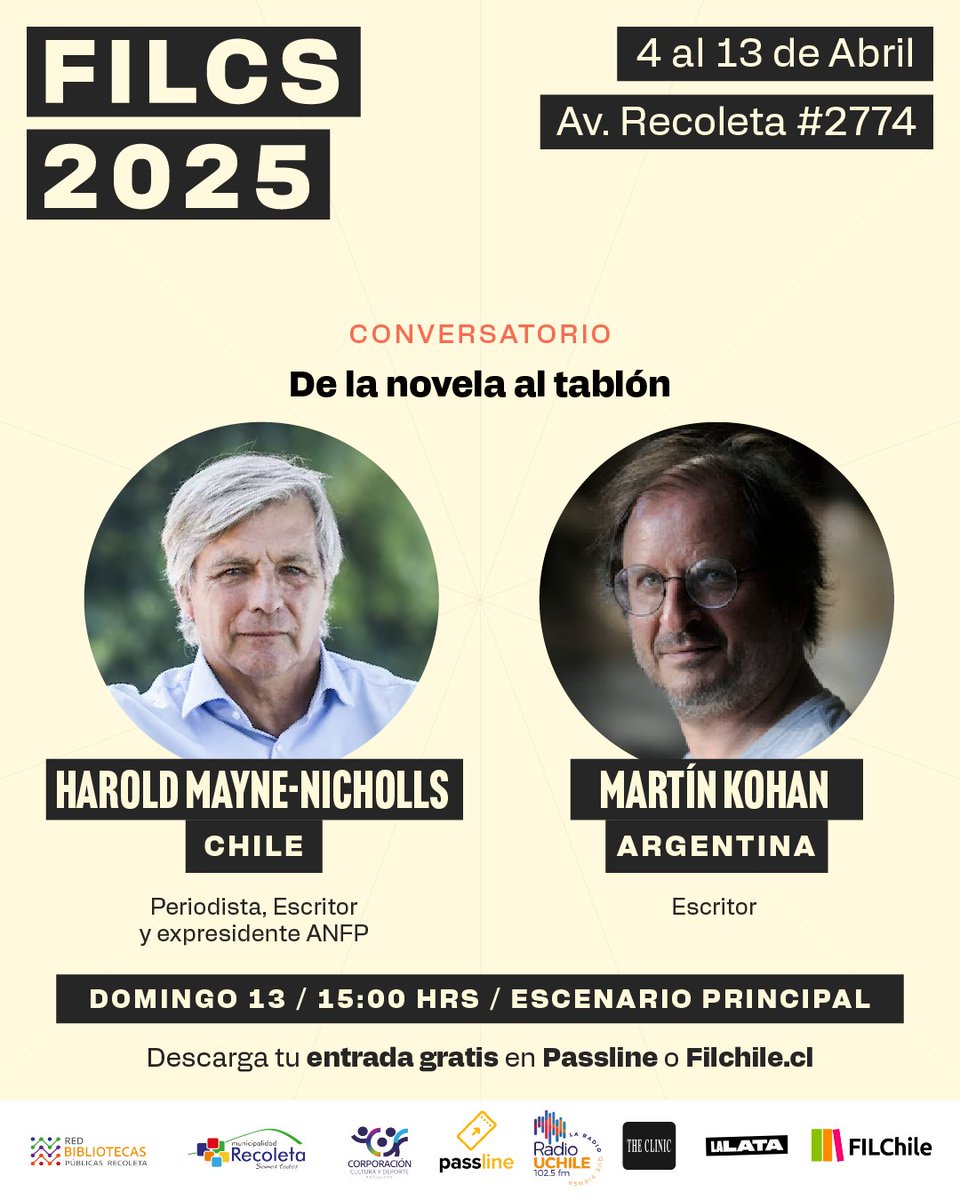 Feria Internacional del Libro Chile tweet media