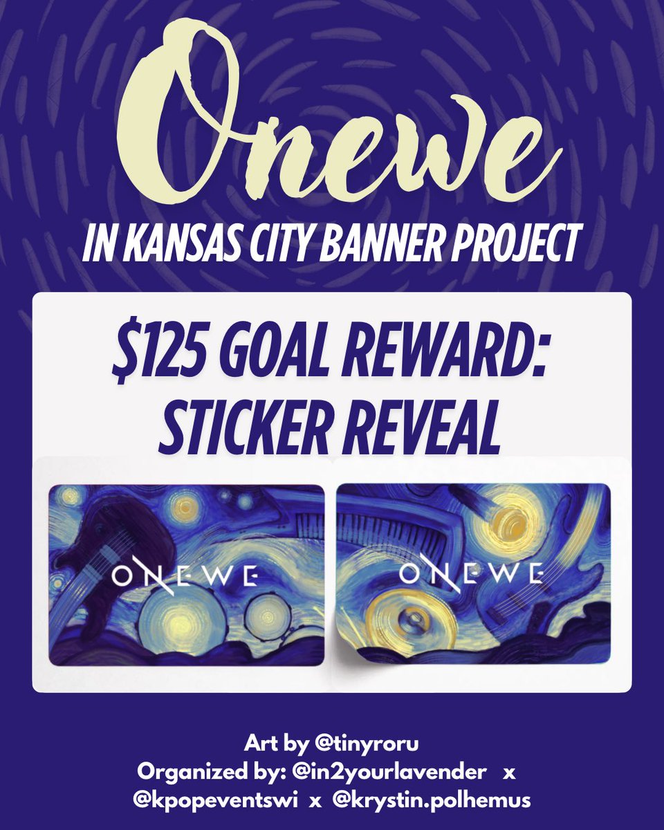 lav_levanter's tweet photo. ⭐️$125 GOAL ACHIEVED!!! STICKER REVEAL! 

Thanks for helping this project reach half of our funding goal! 

There’s still time to donate to claim a sticker (and other goodies 🤭) Link is below! https://t.co/K3Zb3iXLQj