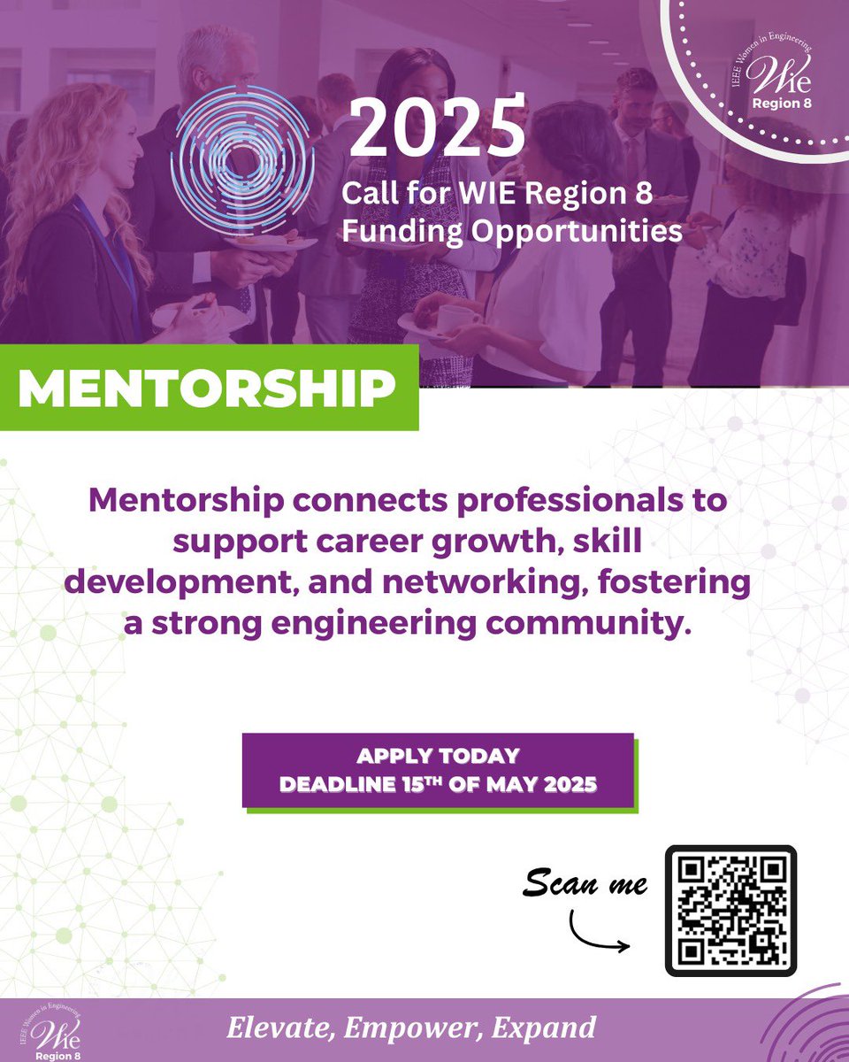 r8wie's tweet photo. Ready to mentor or be mentored? Let’s grow together! 
Deadline to apply: May 15, 2025
All applications will be reviewed based on relevance, planning, and impact.

Apply now: https://t.co/hF752RKLuX  
Learn more: https://t.co/8UqsioPCTh https://t.co/RjclpTT6A7
