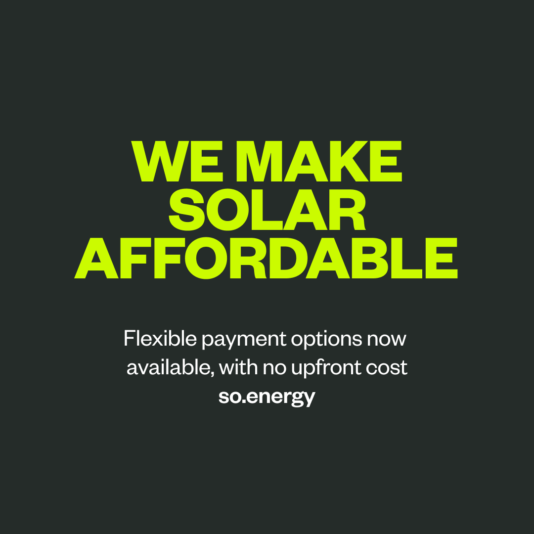 Solar without the big upfront cost? Yes, really! ☀️ With flexible payment options and multiple ways to pay, making the switch to solar has never been simpler.

Learn more &amp; get started today: l8r.it/xBcs

#SoEnergy #SolarFinance #Solar