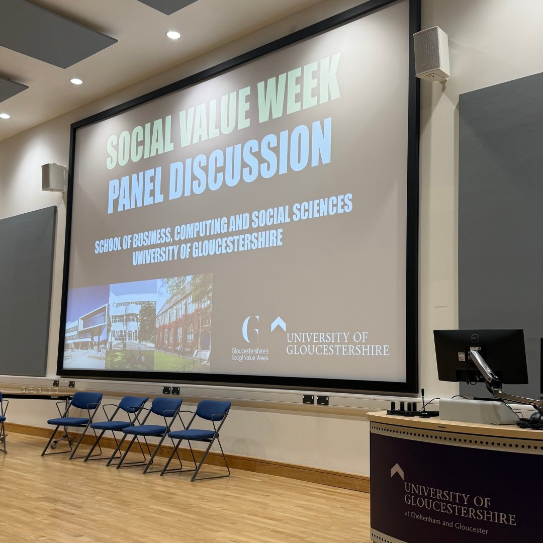 University of Gloucestershire tweet media