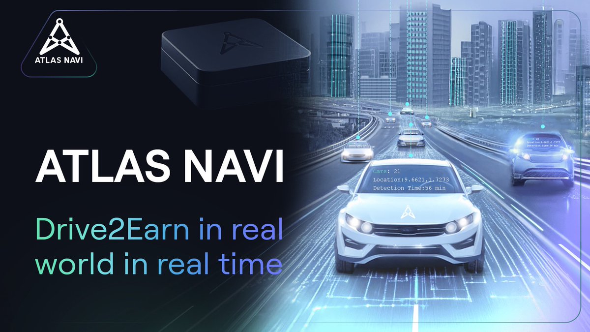 AtlasNavi's tweet photo. #DePIN 📲 $NAVI

🏆 The Holy Grail of Navigation! 🏆

Why just drive when you can transform the future and get rewards for helping? #AtlasNavi gives you full control over your vehicle's data:

🔹 Real-time traffic updates: from traffic jams and accidents to road closures and more, processing 100x more data than any other navigation app.
🔹 Predictive analytics for smarter autonomous vehicles.
🔹 Smart city planning and efficient maintenance.
🔹 Huge rewards!

Stay tuned! Every mile makes an impact! One mile at a time, one city at a time.

Build the future with $NAVI! 📲

#NAVI #DePIN #AI #RWA