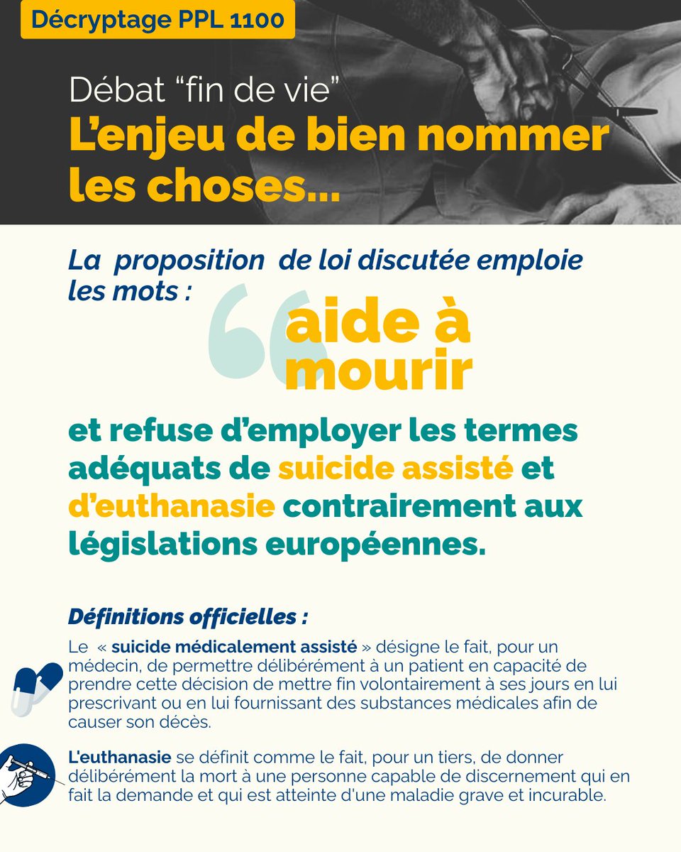 asso_SFAP's tweet photo. La France reste une exception en refusant de nommer l'euthanasie ou le suicide assisté ce qui, ailleurs, l’est clairement. En 2024, un collectif de psychiatres avait déjà tiré la sonnette d’alarme : « Ce n’est pas en supprimant les mots qu’on supprime la violence de ces actes. » https://t.co/yugWl7tZ2h