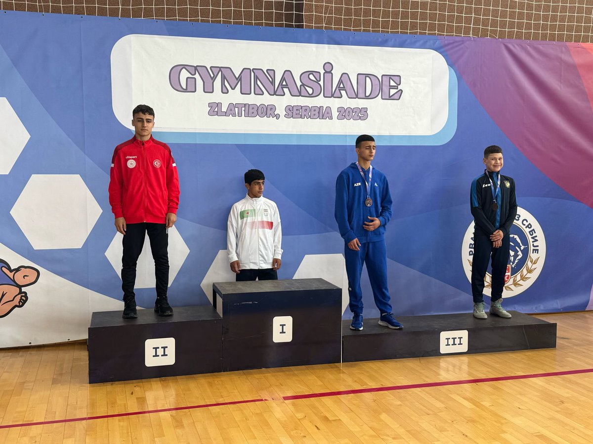 AnafartalAl's tweet photo. Sırbistan da devam eden ISF- GYMNASİADE Okul Sporları 🤼‍♂️Güreş Dünya şampiyonasında Denizli Sporcu Eğitim Merkezimizin öğrencisi ve aynı zamanda okulumuz 9-E sınıfı öğrencisi Kaan Emirhan Asar Grekoromen stil 57 kg’da  Dünya 2. si 🥈Olmuştur. @GSB_Denizli @PamukkaleMEM https://t.co/o0eCtQ8PET