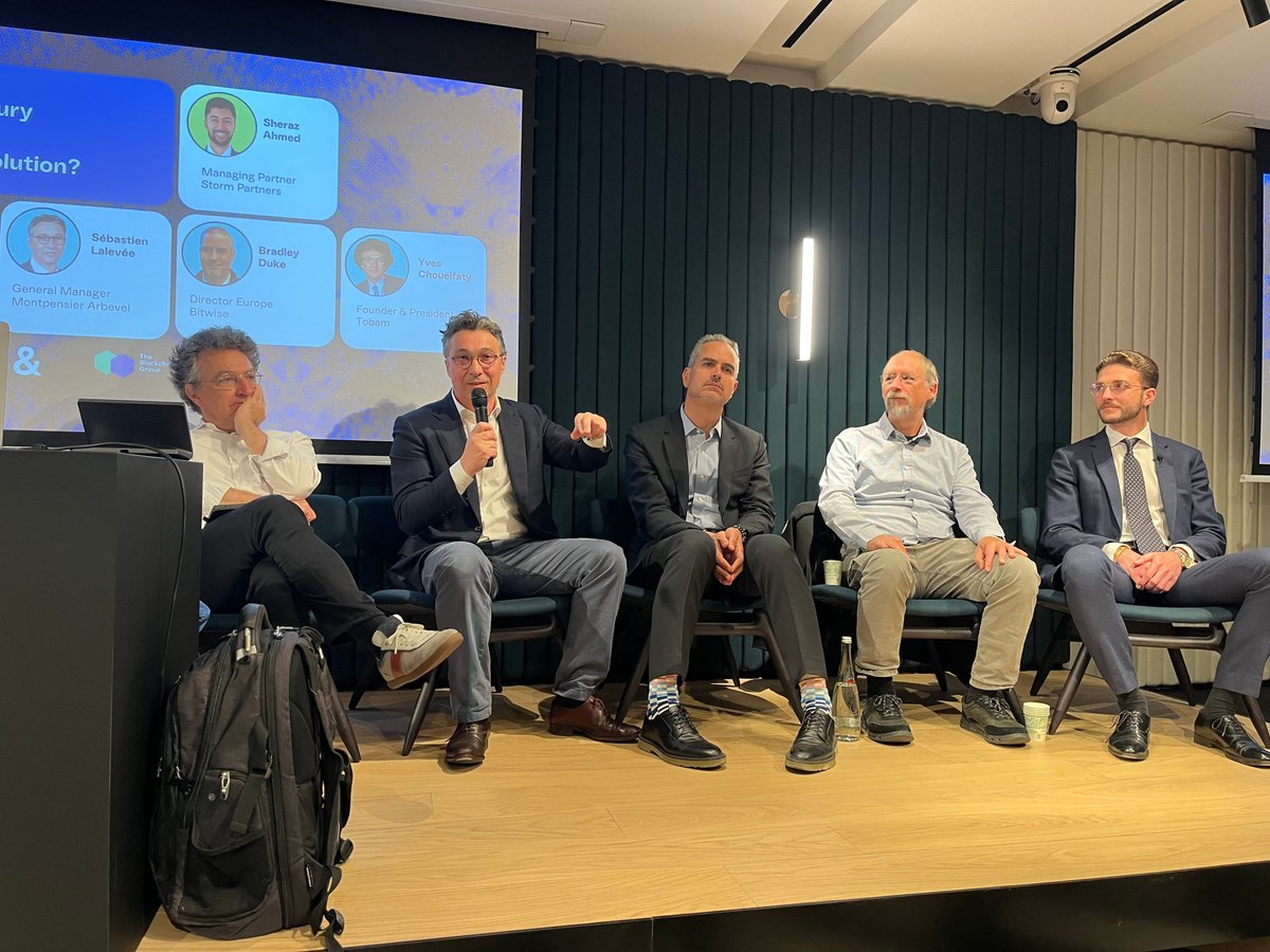 The Big Whale 🐳 (@thebigwhale_) on Twitter photo Packed room, and sharp insights this morning for our Deep Dive on Bitcoin in corporate strategy 🟠
Thanks to all who joined, to <a href="/adam3us/">Adam Back</a>, <a href="/AlexandreLaizet/">Alexandre Laizet ⚡️</a>, <a href="/BradleyDukeBTC/">Bradley Duke</a>, Yves Choueifaty and Sébastien Lalevée for their perspectives—and to @_ALTBG for supporting the event 🙌 Packed room, and sharp insights this morning for our Deep Dive on Bitcoin in corporate strategy 🟠
Thanks to all who joined, to <a href="/adam3us/">Adam Back</a>, <a href="/AlexandreLaizet/">Alexandre Laizet ⚡️</a>, <a href="/BradleyDukeBTC/">Bradley Duke</a>, Yves Choueifaty and Sébastien Lalevée for their perspectives—and to @_ALTBG for supporting the event 🙌