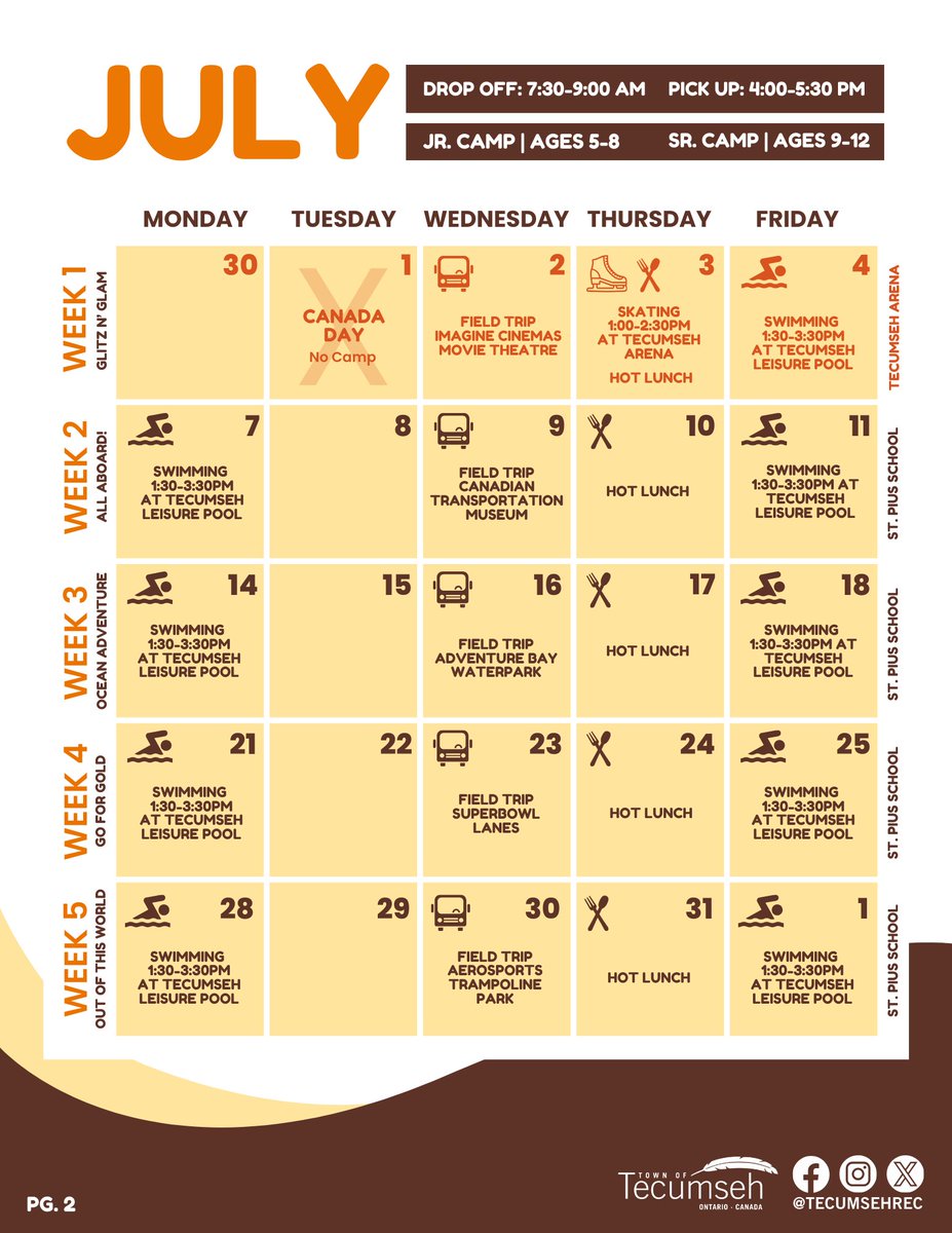 Tecumseh Recreation Services tweet media