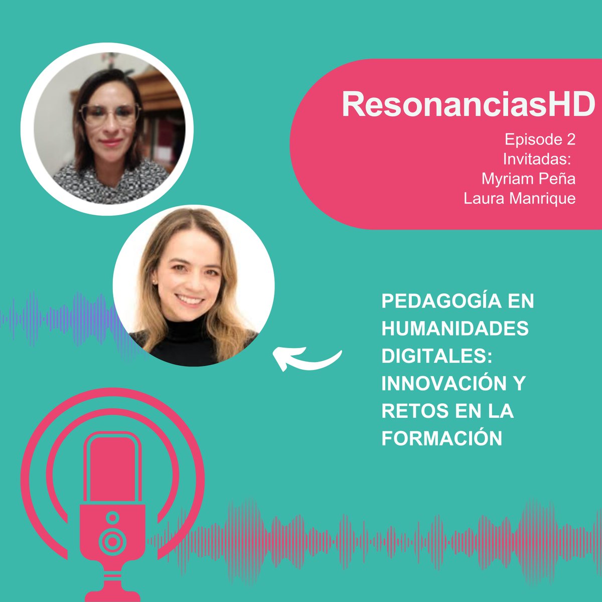 Red_HD's tweet image. 🎙️ ¡Nuevo episodio de #ResonanciasHD!
¿Qué ocurre cuando una historiadora que trabaja con IA y una experta en publicación digital hablan sobre pedagogía en humanidades digitales?
🔊 Escúchalo ya con Laura Manrique-Gómez y Miriam Peña Pimentel
#PedagogíaHD #HumanidadesDigitales