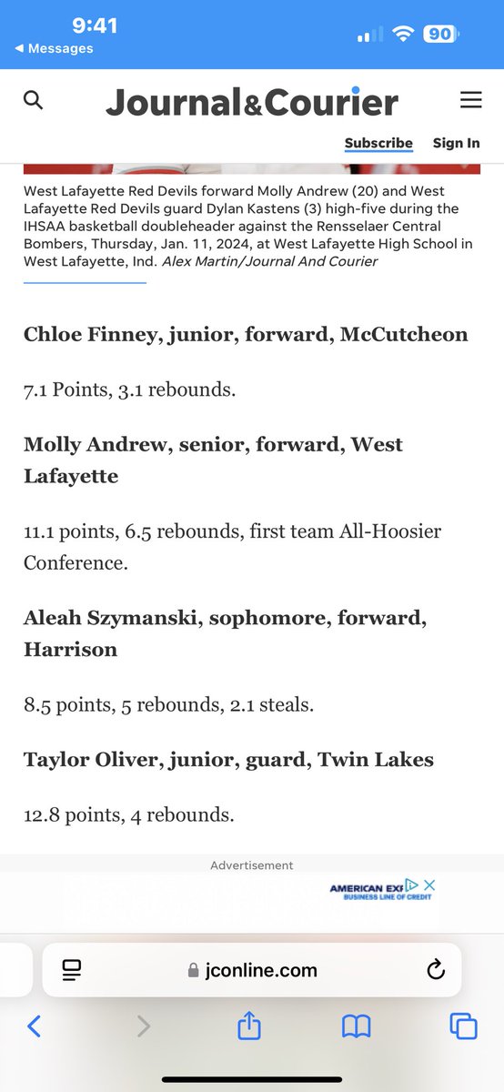 Indiana's Best BBall (@inbestbball) on Twitter photo Congratulations to <a href="/Keara_Allen4/">Keara Allen</a> on being selected 1st team Journal & Courier Big School All-Area 1st team & <a href="/AleahSzymanski/">Aleah Szymanski</a> 2nd team! Both had great high school seasons & it has carried over into a great start for our season! Very proud of both of you and all of your hard work! Congratulations to <a href="/Keara_Allen4/">Keara Allen</a> on being selected 1st team Journal & Courier Big School All-Area 1st team & <a href="/AleahSzymanski/">Aleah Szymanski</a> 2nd team! Both had great high school seasons & it has carried over into a great start for our season! Very proud of both of you and all of your hard work!
