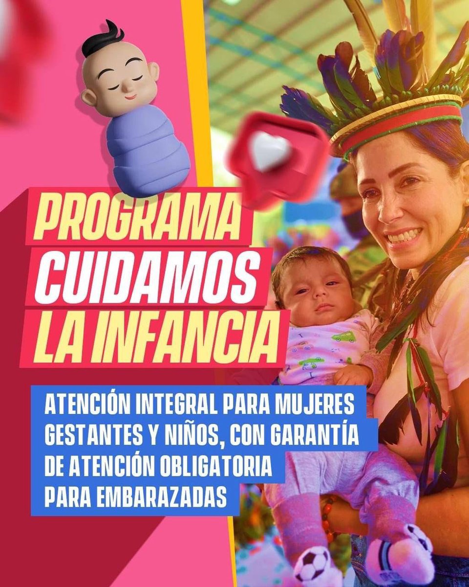 Programa: "Cuidamos la infancia". Si llega una, llegamos todas.

 #LuisaPorLaVida #LuisaPresidenta