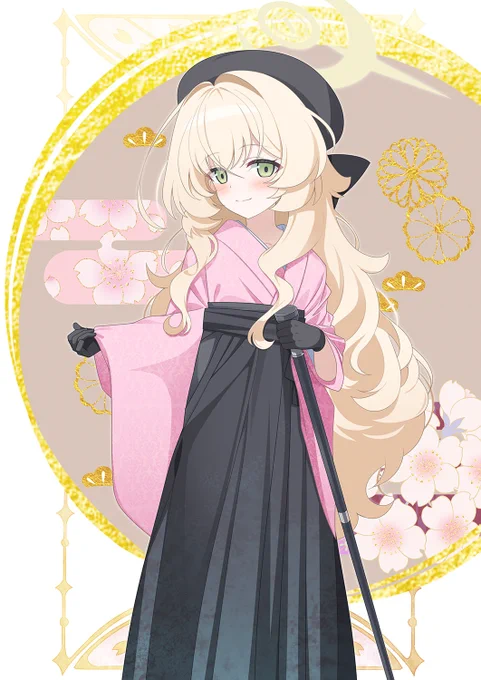 ニヤニヤ教授(和服) 