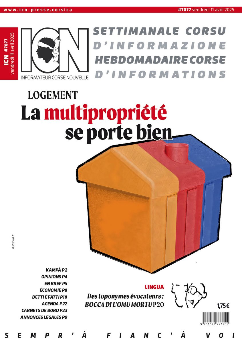 Le une de cette semaine
#Société #Éco #Lingua