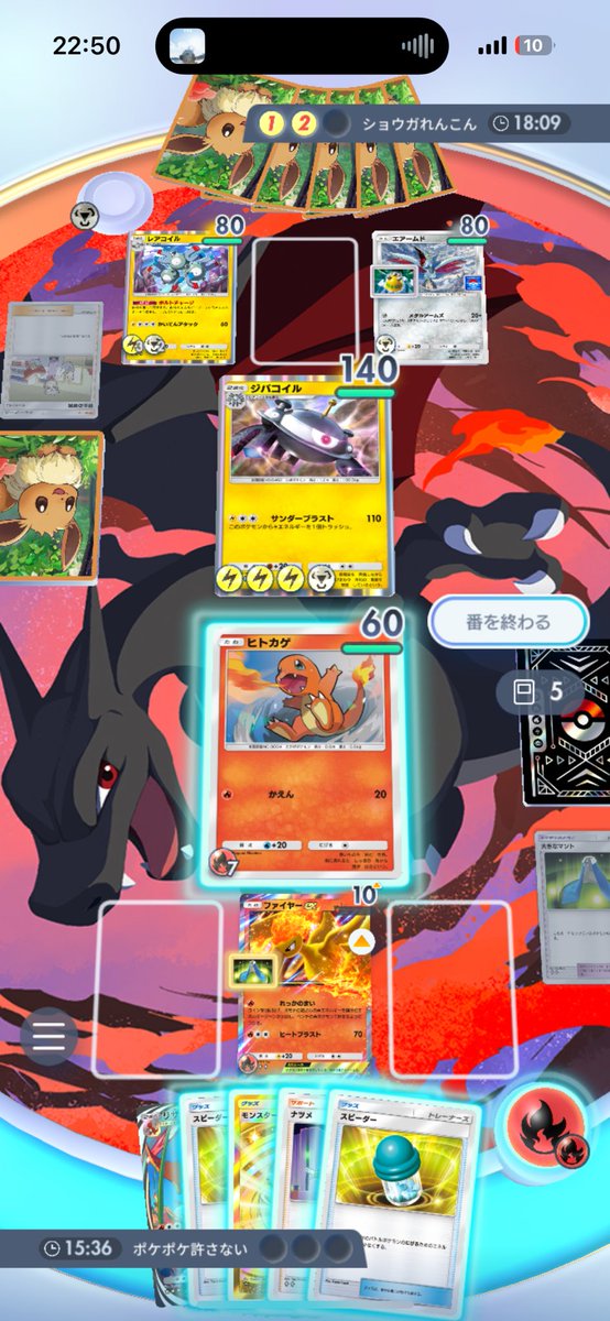 ⚠️ナンジャモ2枚リザード2枚入ってます。
#ポケポケ