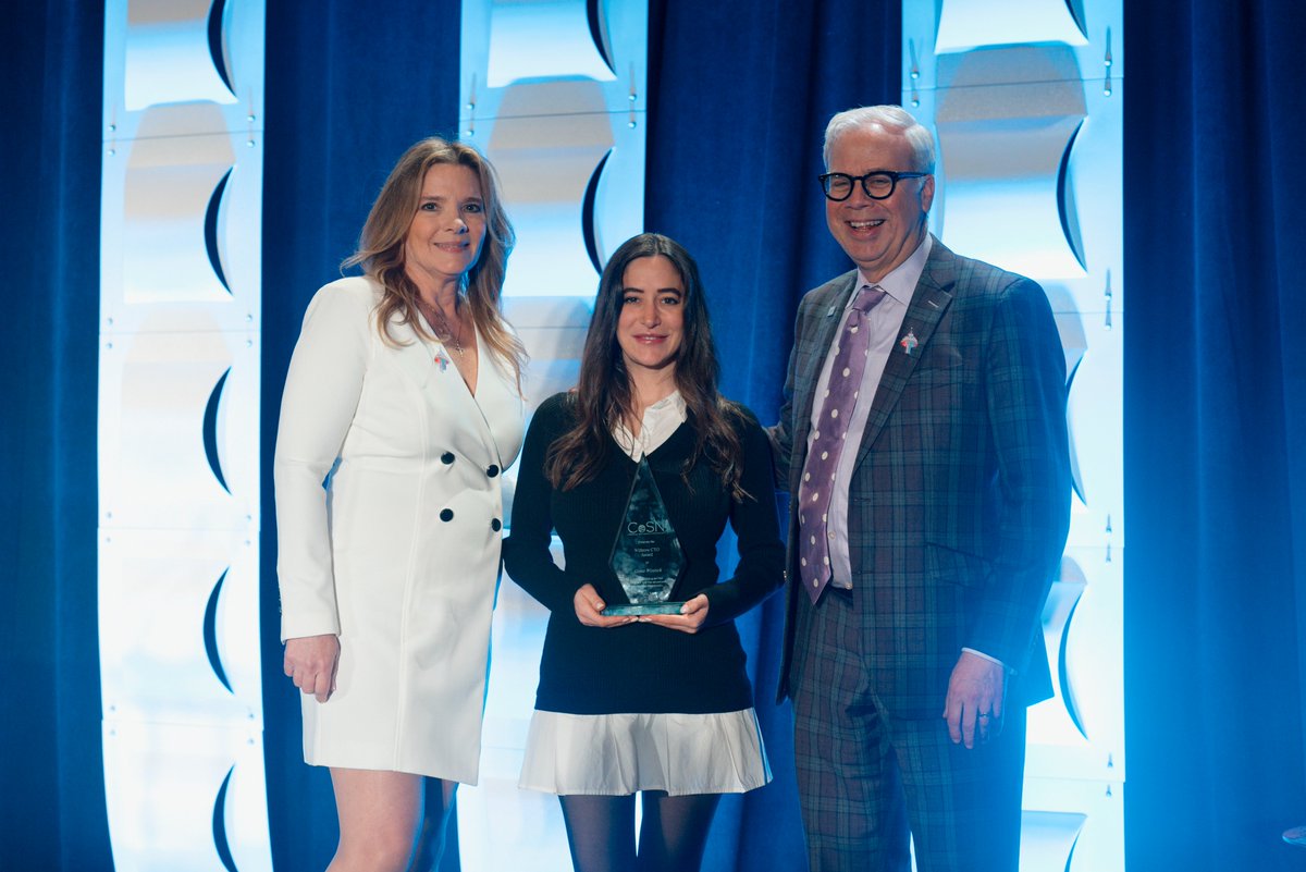 CoSN's tweet photo. 🏆 Congratulations @AlanaWinnick for being awarded the 2025 CoSN Withrow CTO of the Year Award, which honors a visionary district CTO who exemplifies transformative leadership and a deep commitment to K-12 EdTech👏#WithrowCTOOfTheYear #EdTech #K12 #CoSNAwards #CoSN2025 https://t.co/oMn5T4XEbh